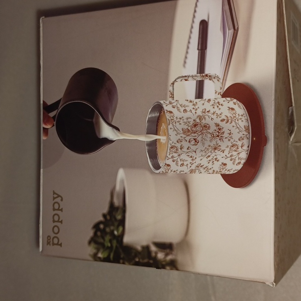 NWT XO Poppy Mug Warmer Set - Picture 6 of 8